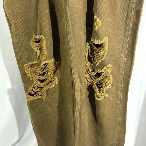 FREE PEOPLE LASSO JEANS IN BROWN SIZE 32 NWT - Picture 5 of 5